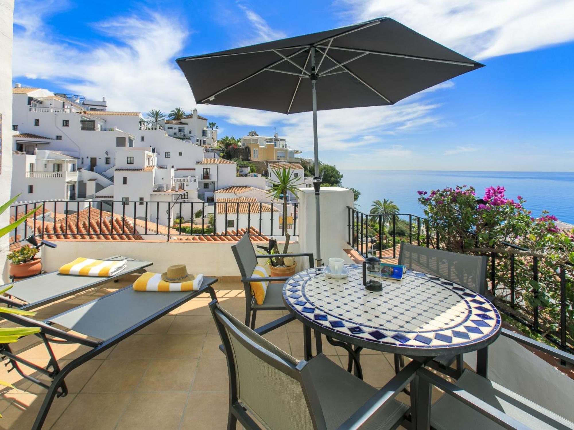 Apartment Vista del Mar Nerja Esterno foto